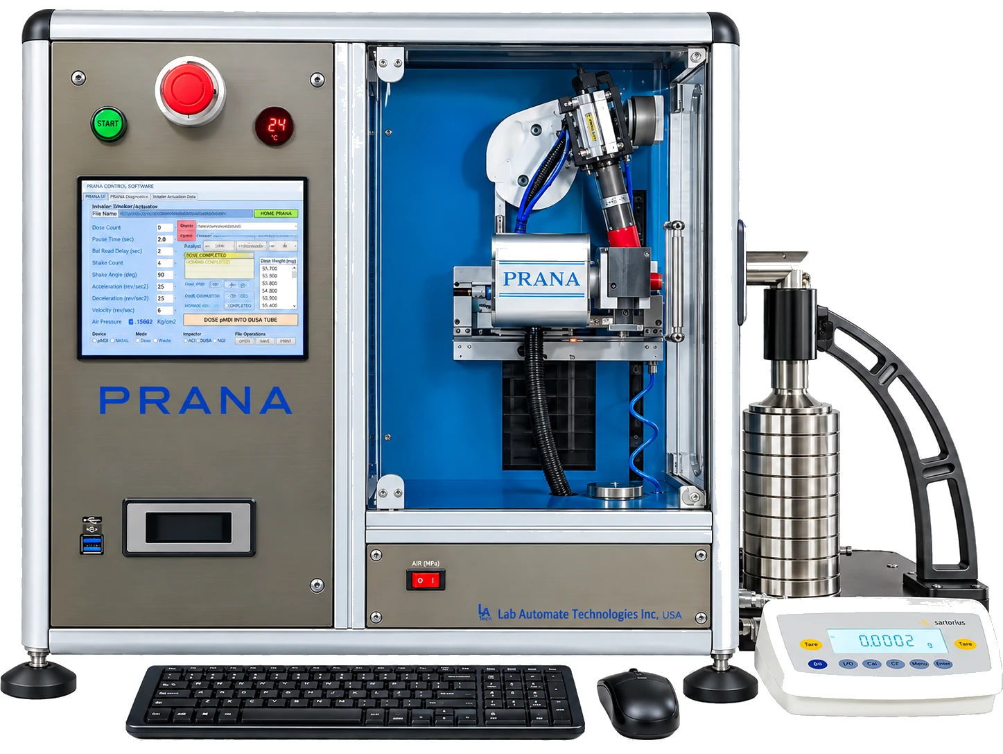 PRANA with the ACI station and balance